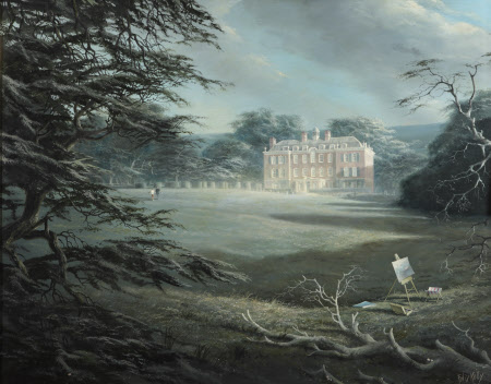 View of Lindridge House, Devon