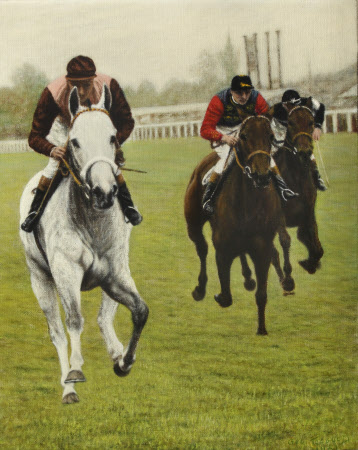 'Colonist II' and Tommy Gosling (1926 - 2008) up 