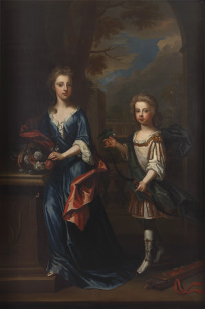 Two Children, possibly of William Cavendish, 2nd Duke of Devonshire (1672-1729)