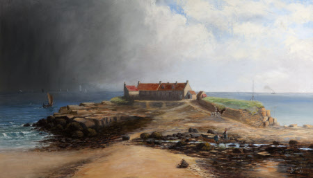 St Mary’s Isle, near Whitley; A Storm in the Offing