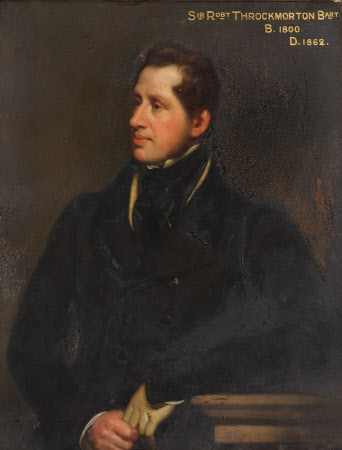Sir Robert George Throckmorton, 8th Bt (1800-1862) 
