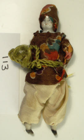 Glazed china-headed doll