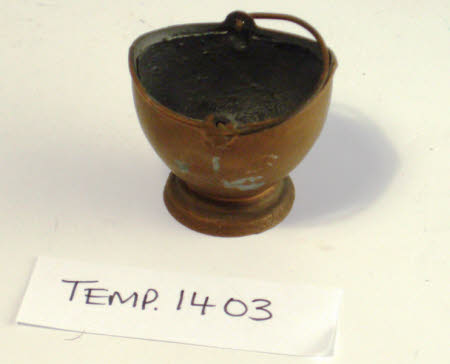 Doll's house coal scuttle
