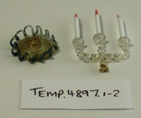 Doll's house candelabra