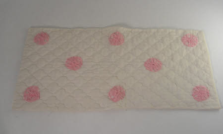 Doll's coverlet