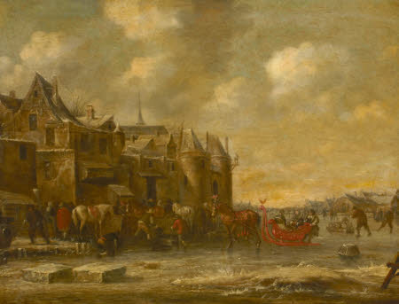 Winter Scene, Skating
