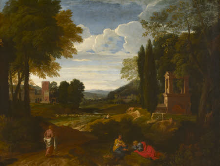 Italian Scene with a Shrine
