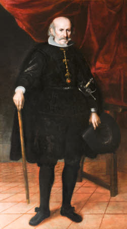 An Unknown Man wearing the Order of Santiago