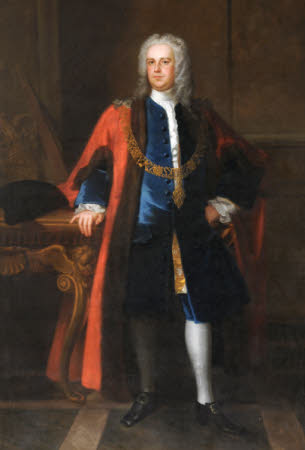 Sir Samuel Pennant (1709 -1750), as Lord Mayor of London