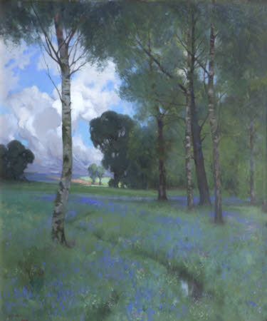 Landscape with Bluebells