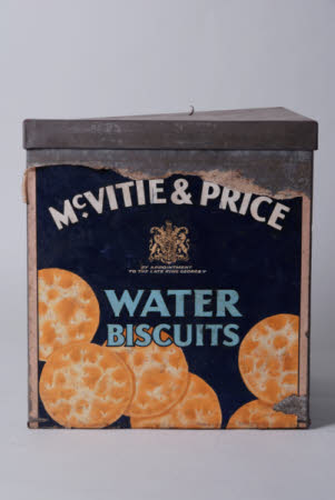 Tin for Water Biscuits