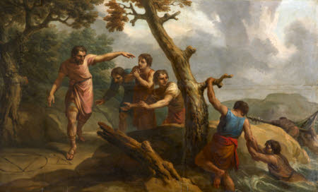 Aristippus and his Companions after being Shipwrecked seeing Mathematical Diagrams and realising ...
