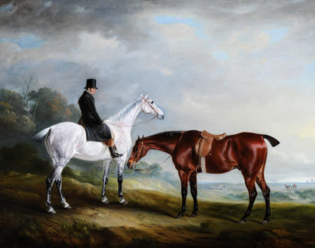 A Groom and Two Hunters