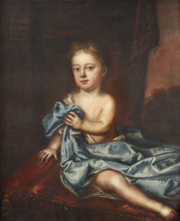 Lady Louisa Caroline Isabella Hervey, Lady Smyth (1715-1770) as a Child