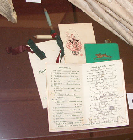 Dance card