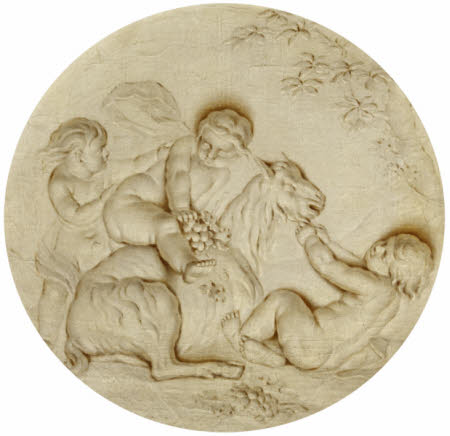 Putti with Goat: Autumn