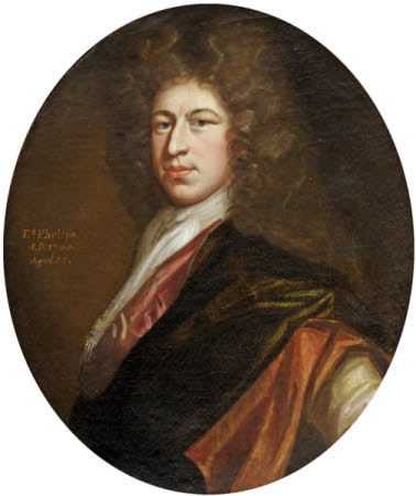 Edward Phelips (1678-1734), aged 22