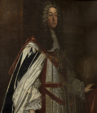 Supposed to be Charles Boyle, 3rd Earl of Cork and 2nd Earl of Burlington (c.1662-1704) in Garter ...