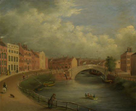 View of Wisbech from Bank House