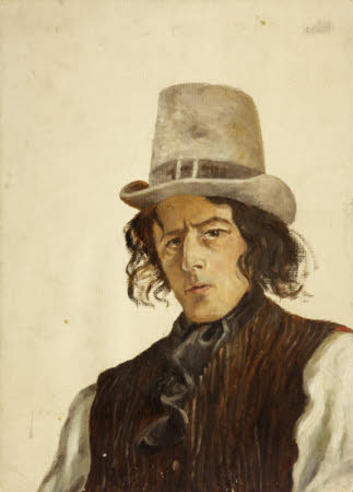 Self-portrait in Grey Hat