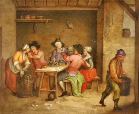 Interior with Peasants