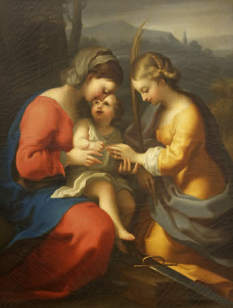 The Mystic Marriage of Saint Catherine (after Correggio)
