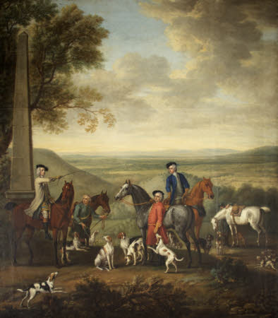 The Meet of a Hunt with Henry II Hoare (1705 - 1785)