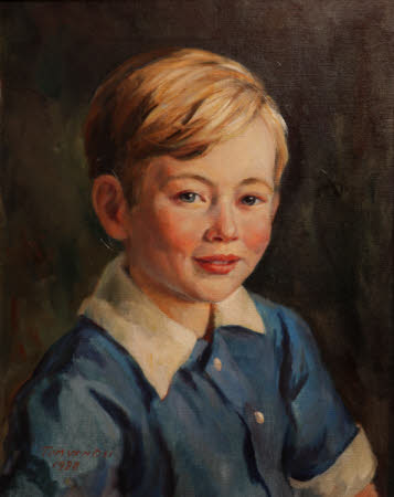 John Geoffrey Grylls Mander (1932 -1978), as a boy
