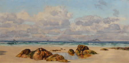 The Beach at Land's End, Cornwall