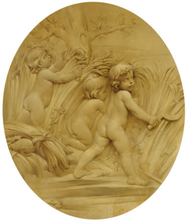 The Four Seasons: Summer: Putti Reaping (after Edmé Bouchardon) 