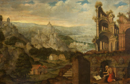 Saint Jerome in Penitence amongst Antique Ruins