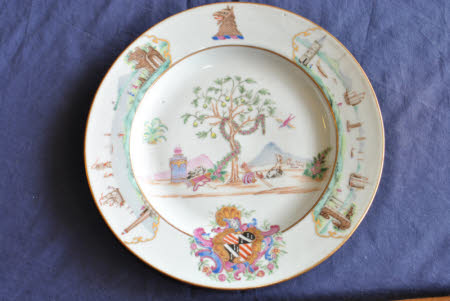 Armorial plate