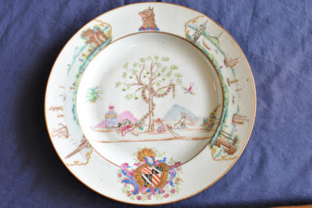 Armorial plate