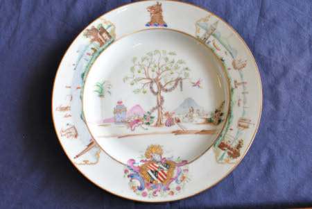 Armorial plate