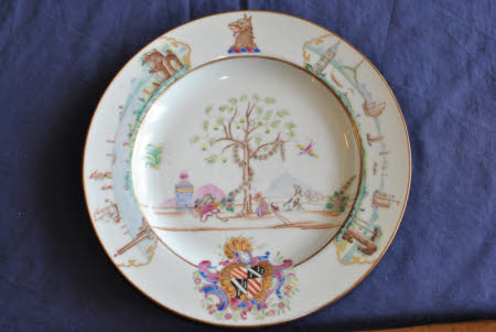 Armorial plate