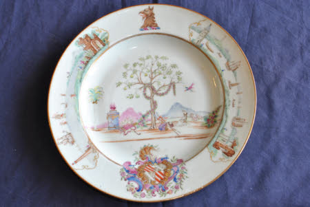 Armorial plate