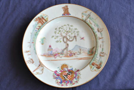 Armorial plate