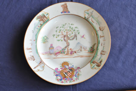 Armorial plate
