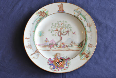 Armorial plate