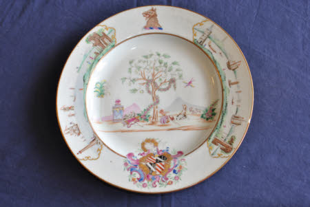 Armorial plate