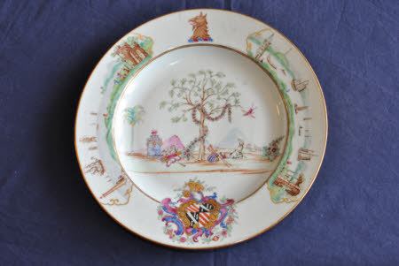 Armorial plate