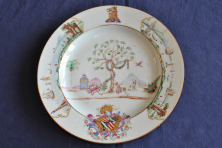Armorial plate
