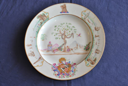 Armorial plate