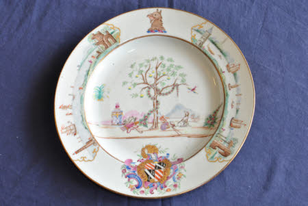 Armorial plate