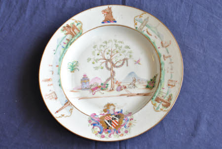 Armorial plate