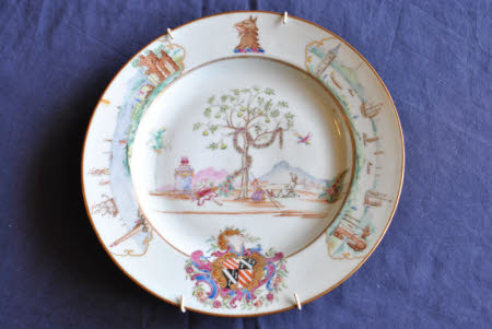 Armorial plate