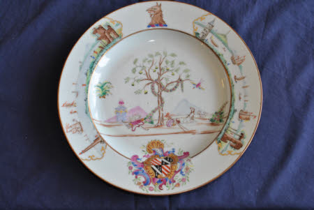 Armorial plate