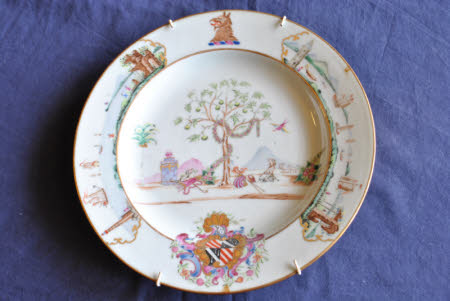 Armorial plate