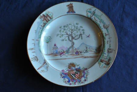 Armorial plate