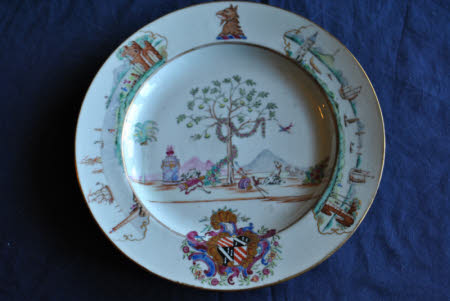 Armorial plate